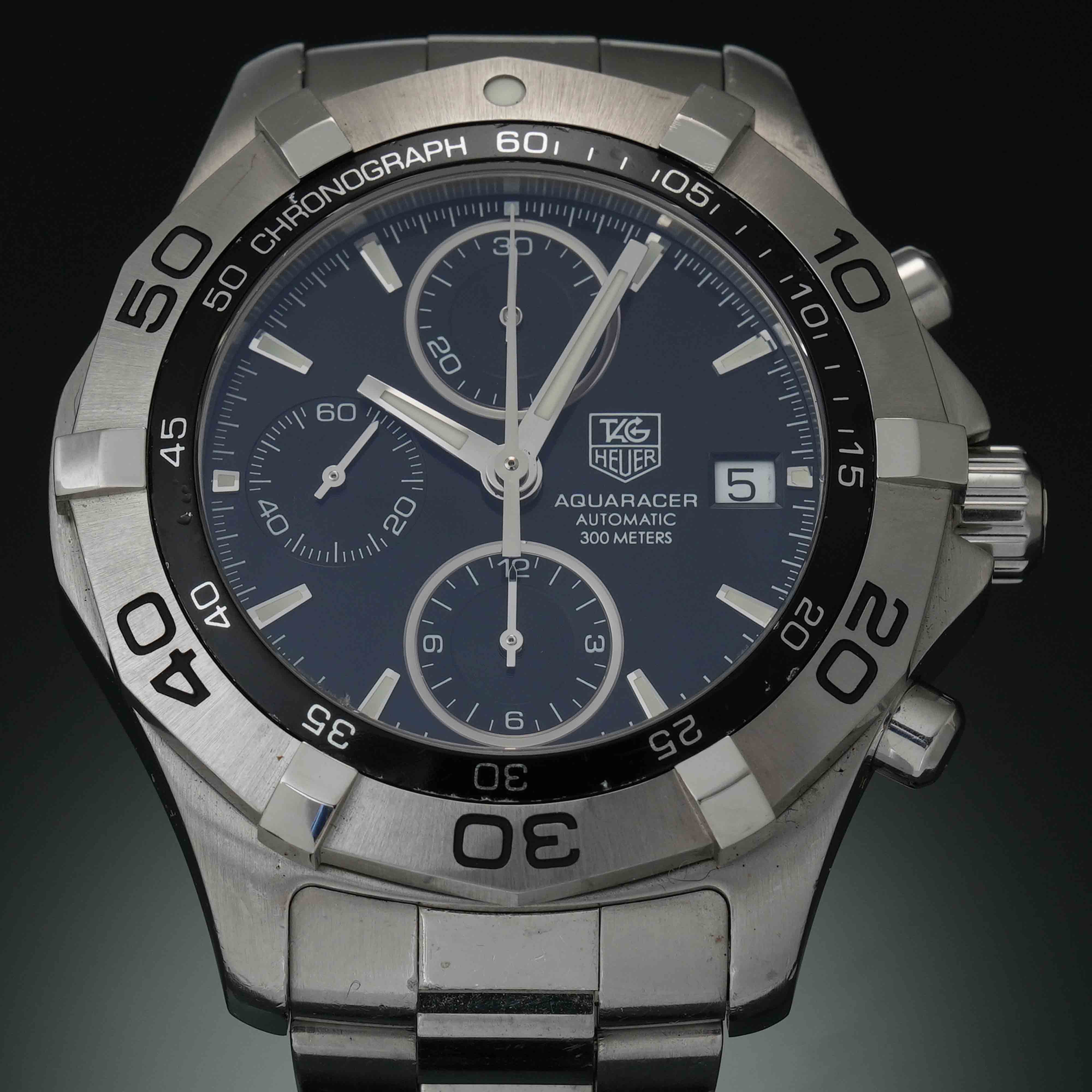 TAG HEUER(USED)태그호이어 아쿠아레이서 크로노 CAF2110